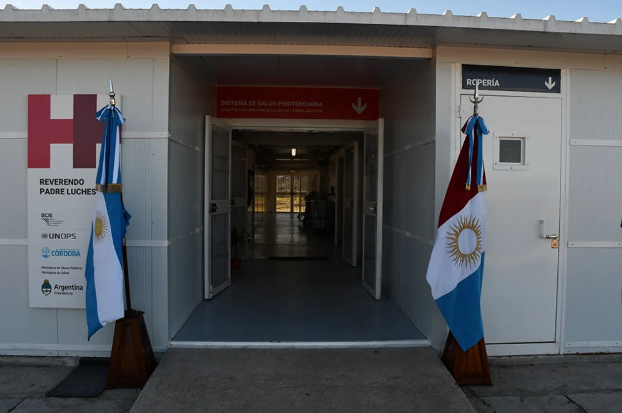Hospital Modular del Complejo Carcelario N° 1, donde se encontraba internado Barrelier