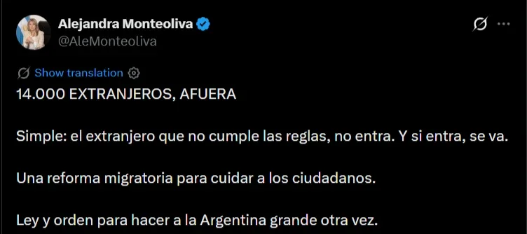Alejandra Monteoliva on X: