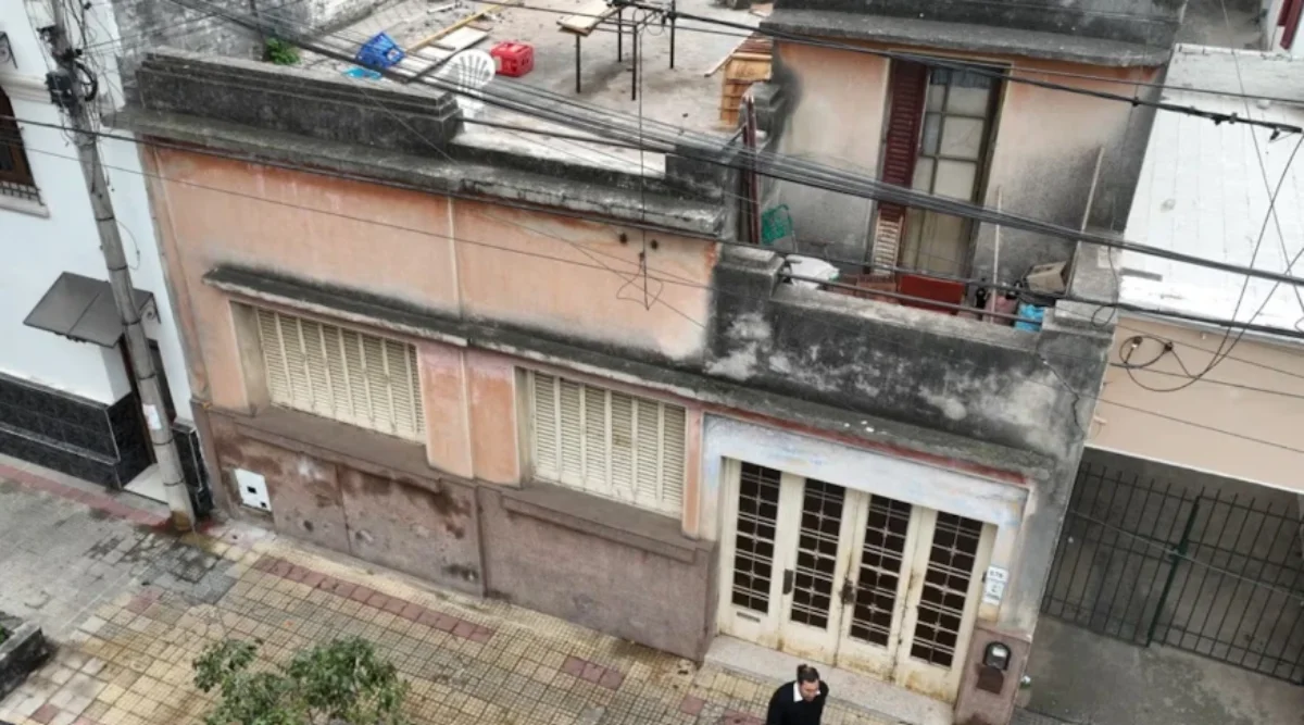 Casa de Claudio Barrelier, lugar donde el principal sospechoso asesinó a Agostina Vega