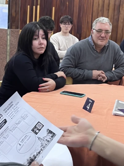 El referente del espacio a nivel local, Mario Panizza, estuvo acompañado por la dirigente Paola López
