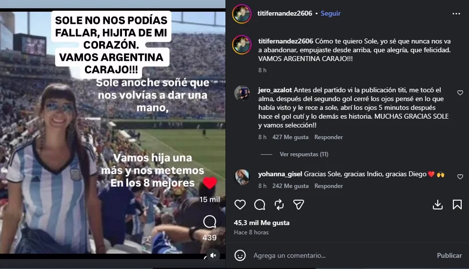 El recuerdo de Tití Fernández
