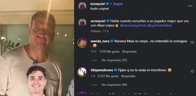 Maxi López se sumó a un challengue que lo volvió viral