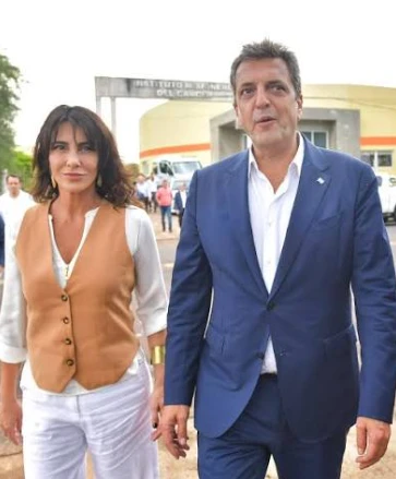 Natalia De La Sota apoyó públicamente e hizo campaña para Sergio Massa en las elecciones presidenciales del 2023