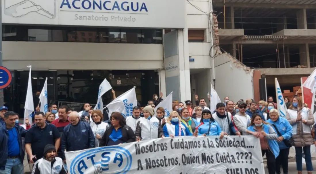 ATSA Córdoba confirmó una medida de fuerza de 24 horas que paralizará la atención en varios sanatorios privados de Córdoba Capital