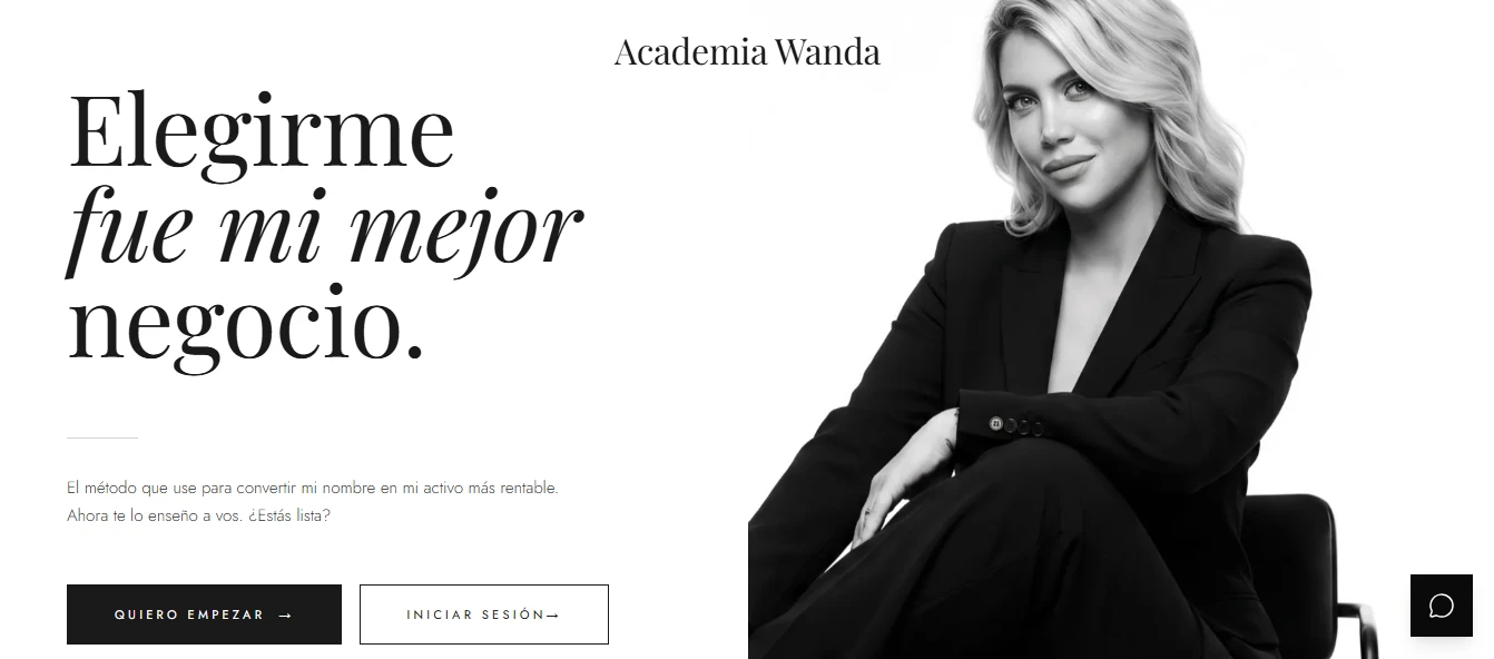 Wanda Nara launched her academy for entrepreneurs