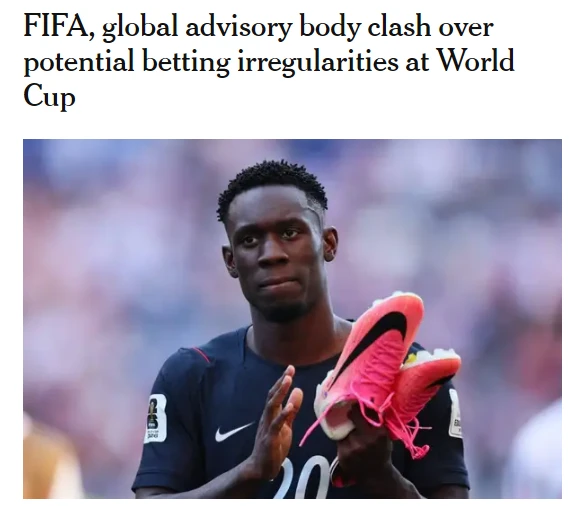 La portada del artículo de The Athletic
