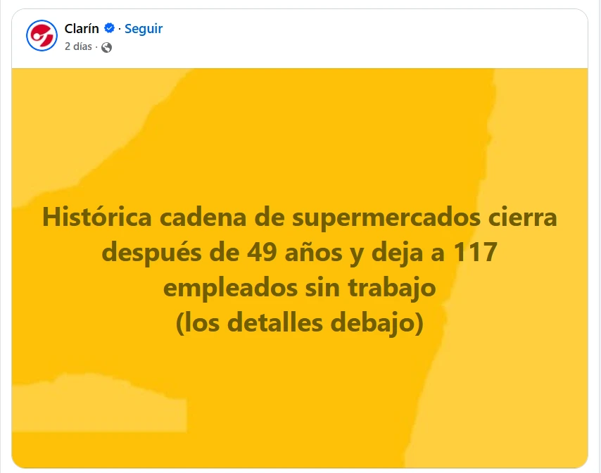 Clarín en Facebook