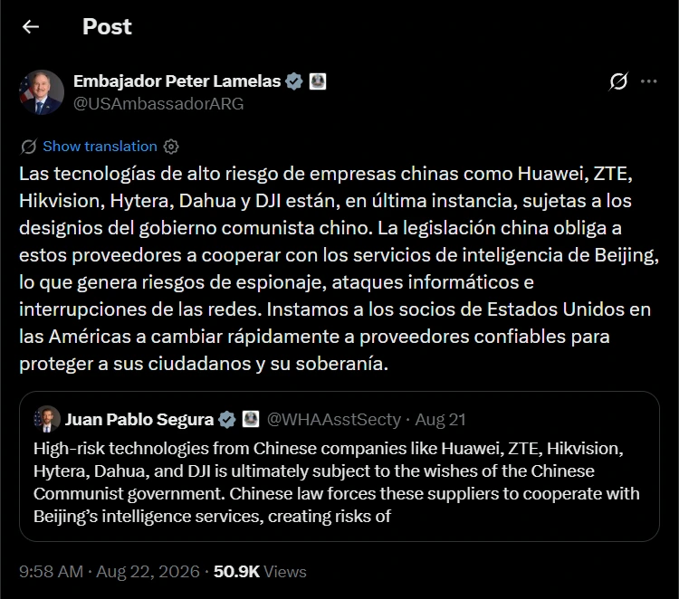 Peter Lamelas on X: