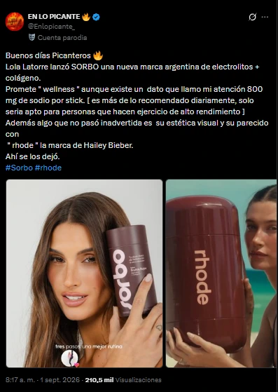 Reacciones en redes sociales al supuesto plagio