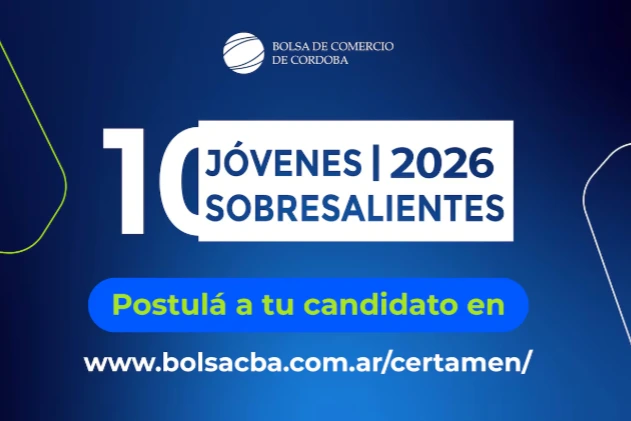 Abrieron las inscripciones en Córdoba para el certamen Diez Jóvenes Sobresalientes 2026
