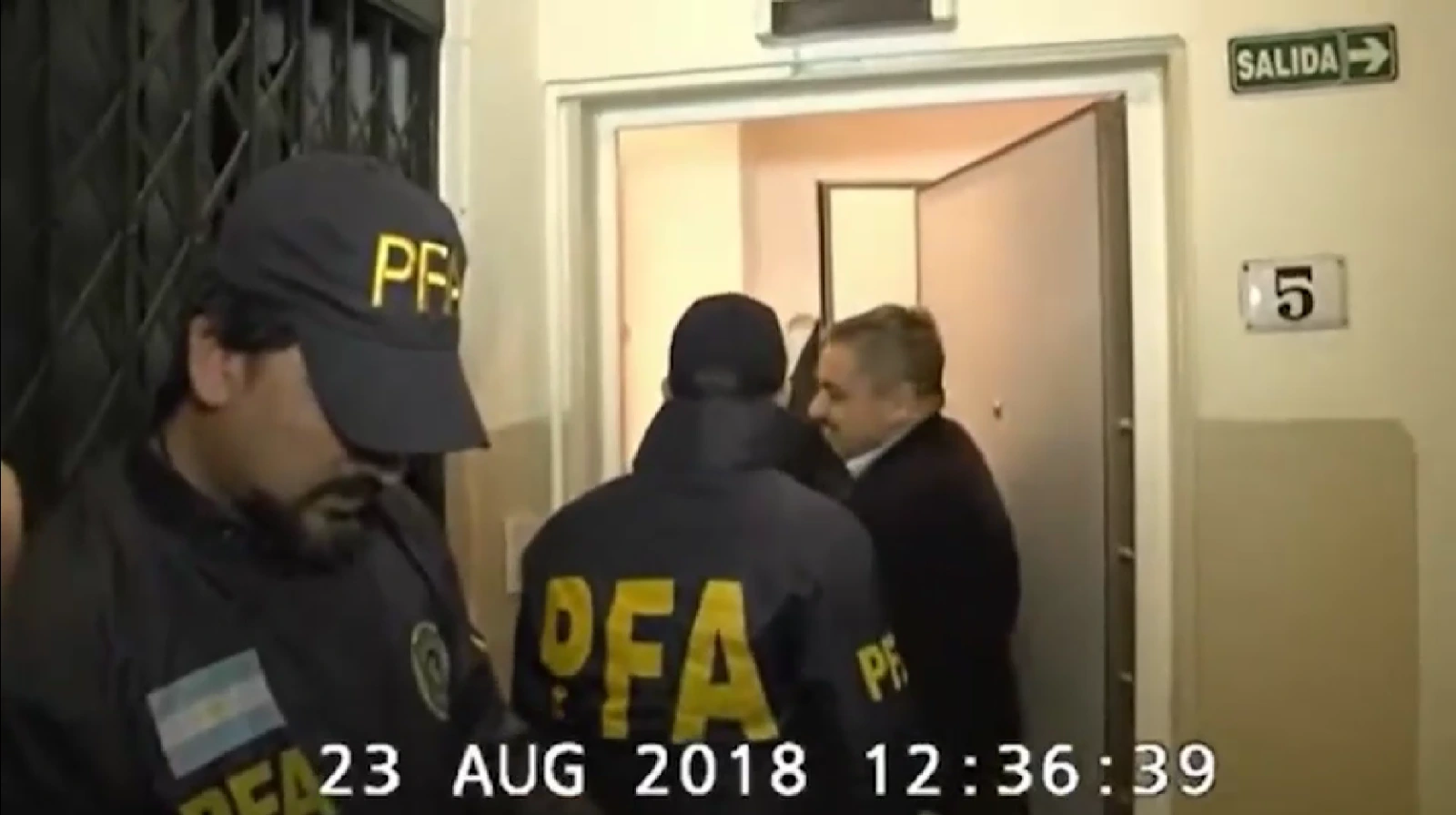 Image of the armored door