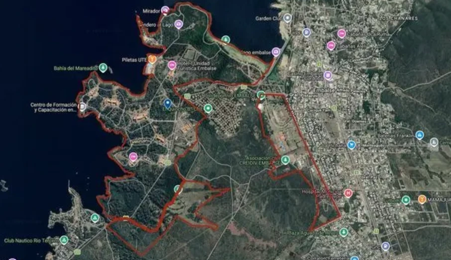 Las 315 hectáreas de la Unidad Turística Embalse, en el Valle de Calamuchita