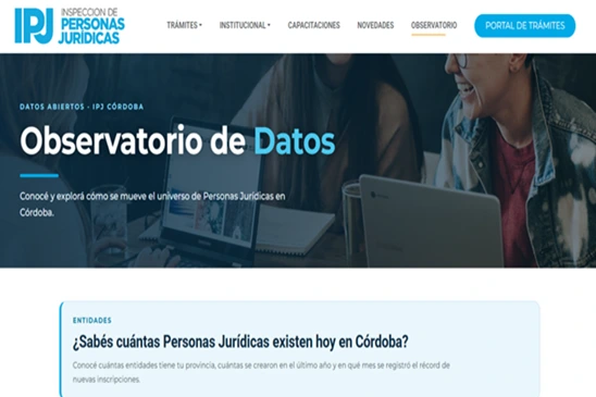 Un nuevo portal digital permite consultar datos sobre empresas y entidades cordobesas