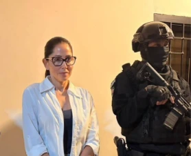 Luisa González detenida.