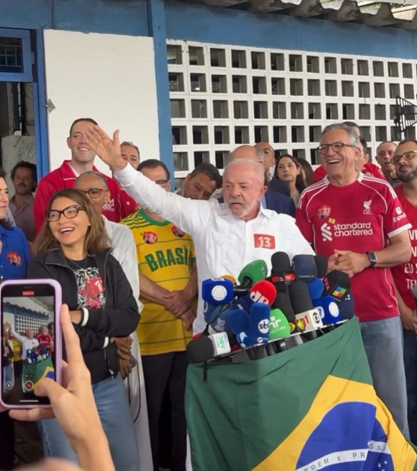 Lula da Silva y Janja da Silva.