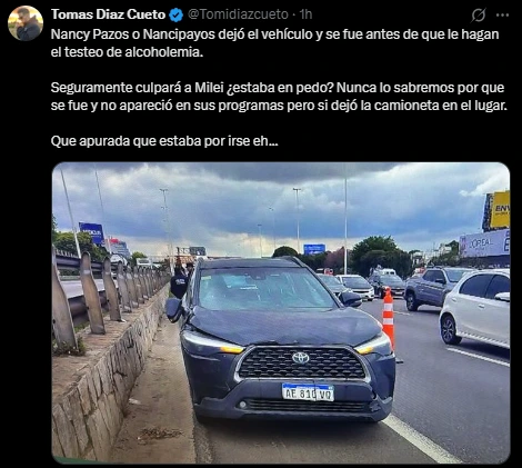 El tuit que destruyó a Nancy Pazos