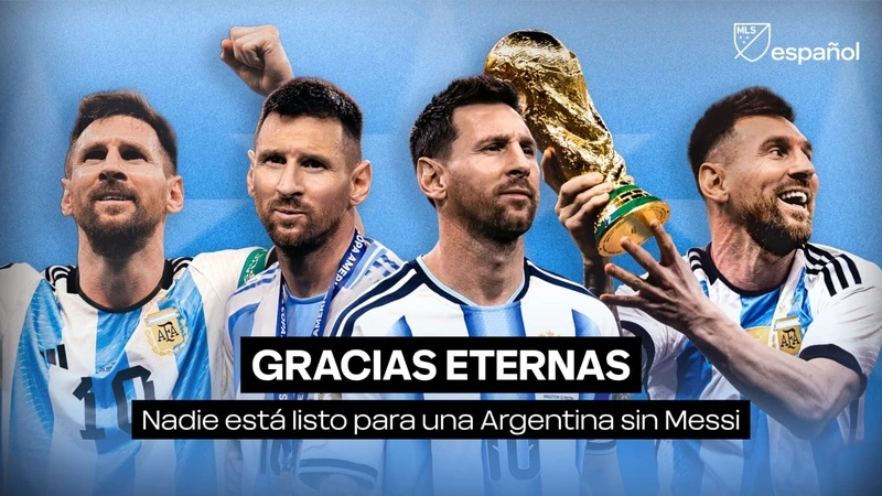 La dedicatoria de la MLS para Lionel Messi