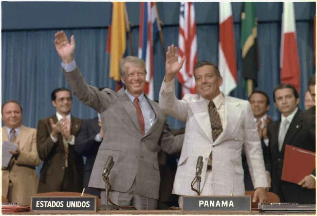 Democrat Jimmy Carter ceded control of the Panama Canal to the namesake country, provoking China's influence in the maritime passage