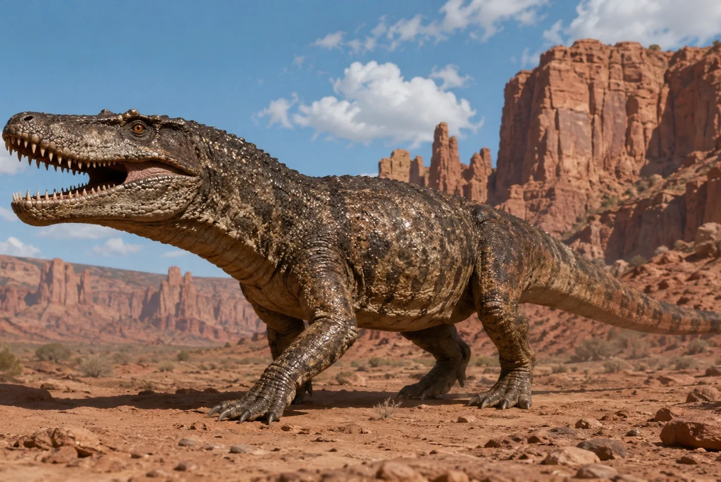 Descubren en La Rioja un reptil gigante de 237 millones de años