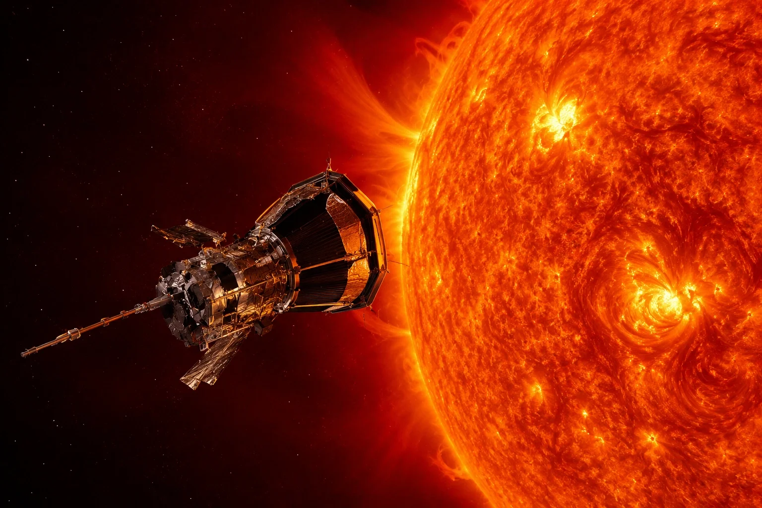 Sonda Parker roza el Sol por 28ª vez  rompiendo sus propios récords de distancia y velocidad