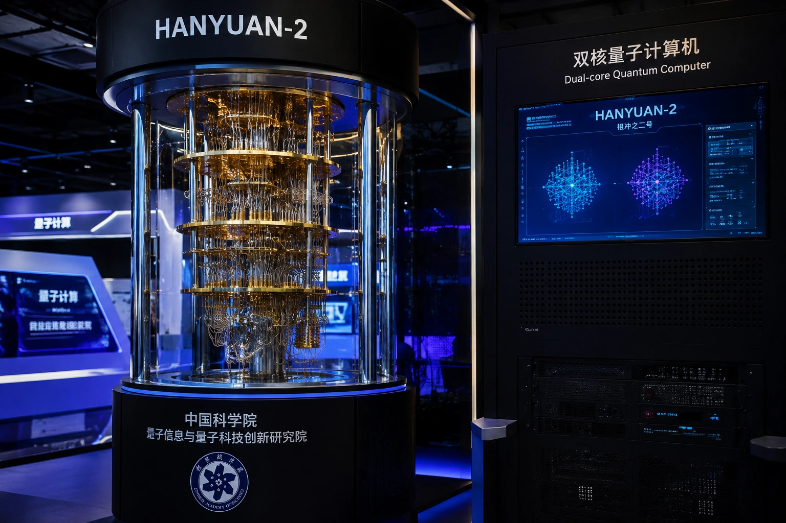 China presenta el primer ordenador cuántico de doble núcleo con 200 cúbits del mundo