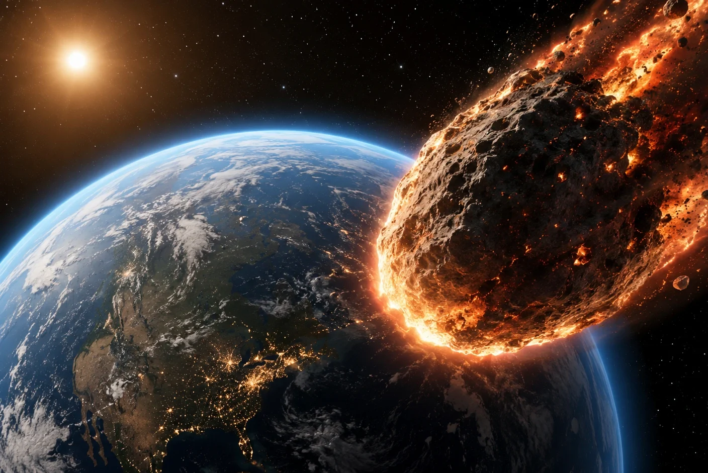 Descubren como un Asteroide gigante chocó en el Mar del Norte y provocó un tsunami de 100 metros