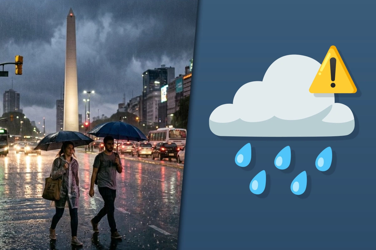 SMN forecast: until what day does it rain in the AMBA