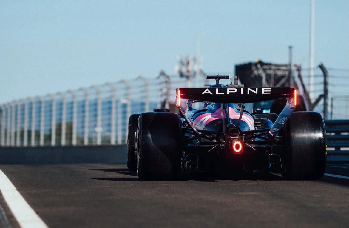 Colapinto fue el más rápido del primero de los dos test de Pirelli en Hungría