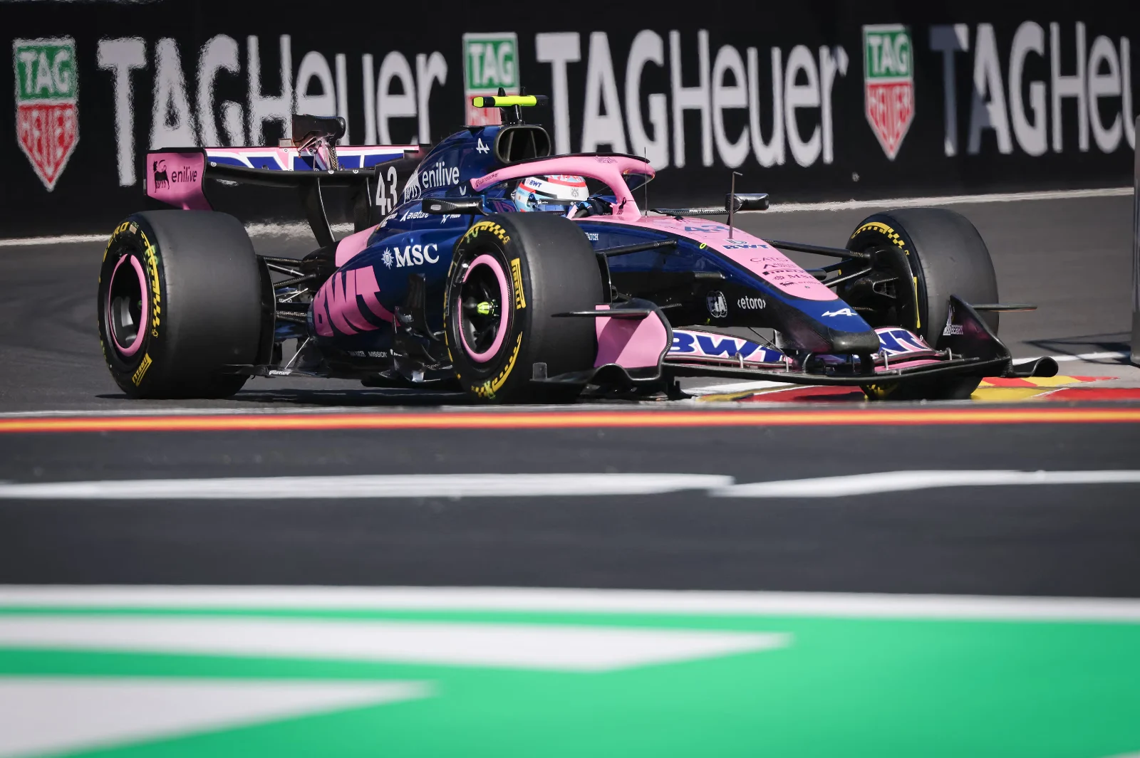 Práctica 3 en Madrid: Colapinto terminó por delante de Gasly y Hamilton y Bearman se accidentaron