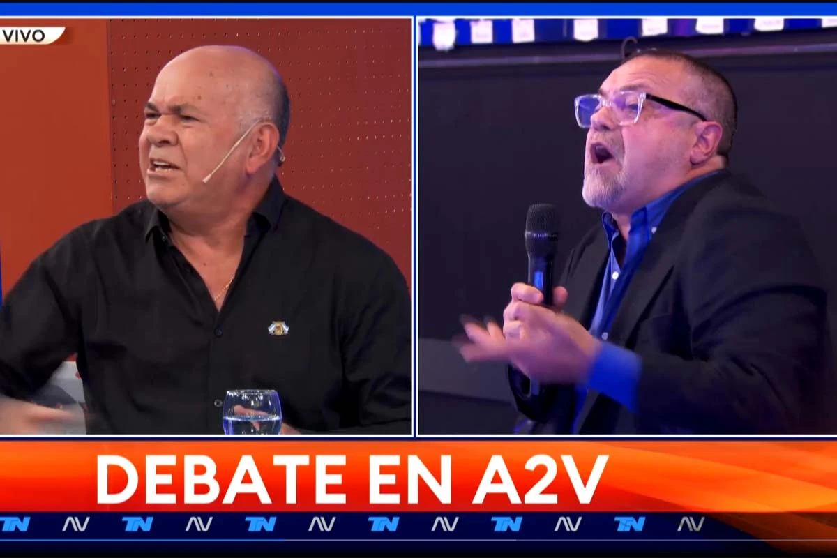 Ricardo Caruso Lombardi mantuvo un fuerte cruce con el diputado kirchnerista Aldo Leiva