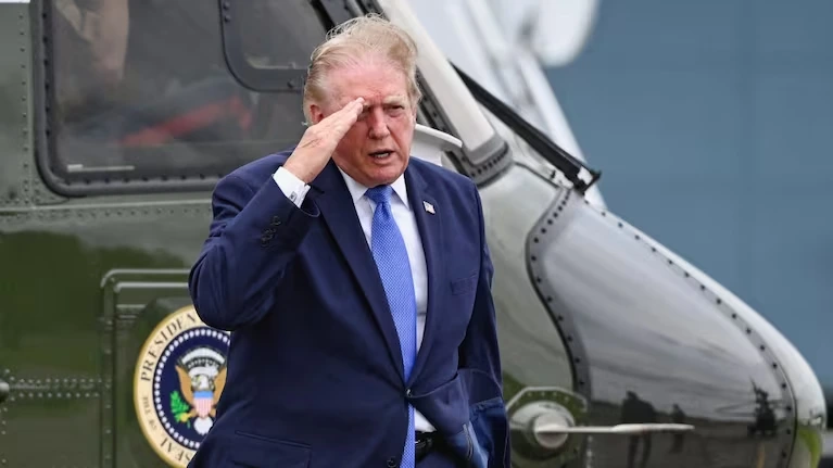 El presidente Donald Trump anunció una iniciativa que permitirá ayudar a las familiar de los militares 