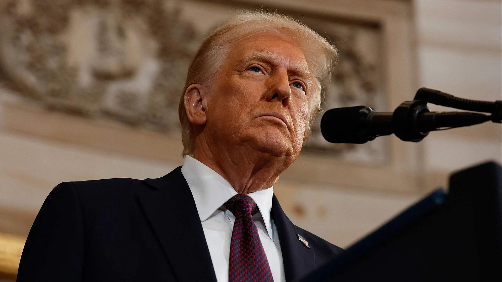 President Donald Trump has backed the interim government of Venezuela, with which he has reached a historic oil agreement