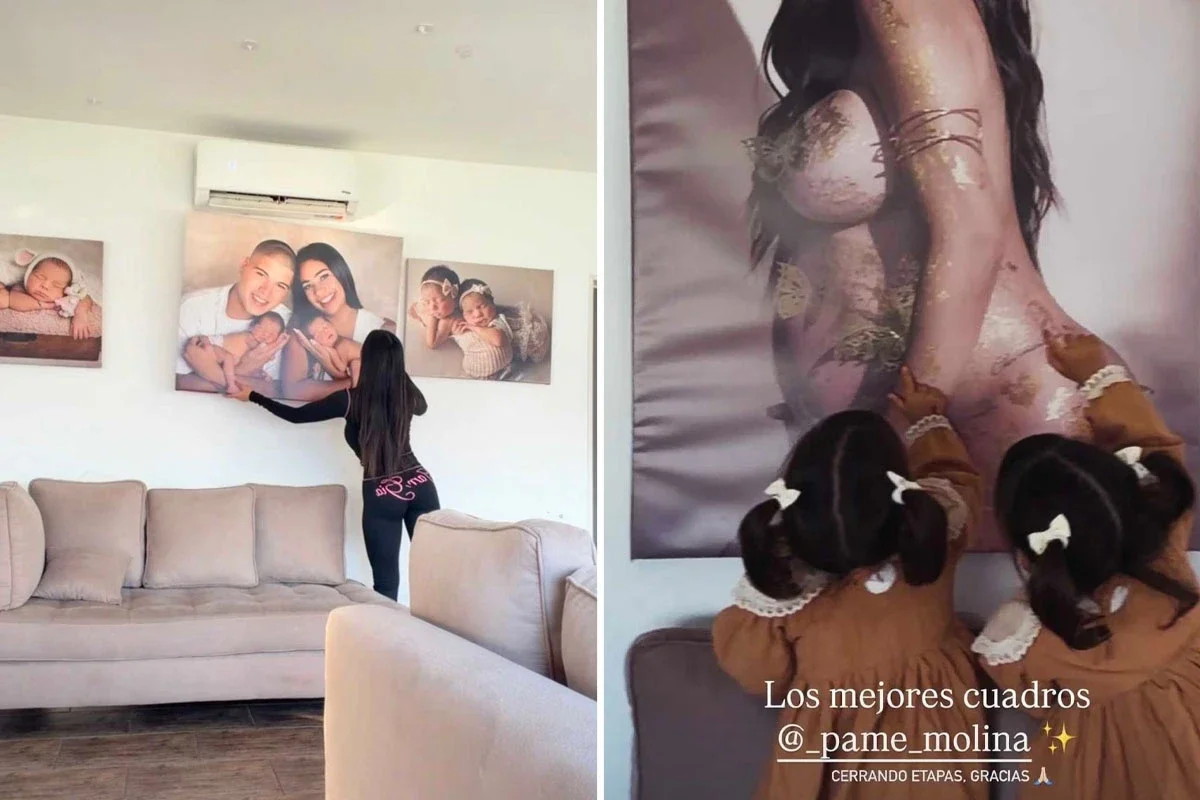 Qué hizo Daniela Celis con la foto que tenía junto a Thiago Medina