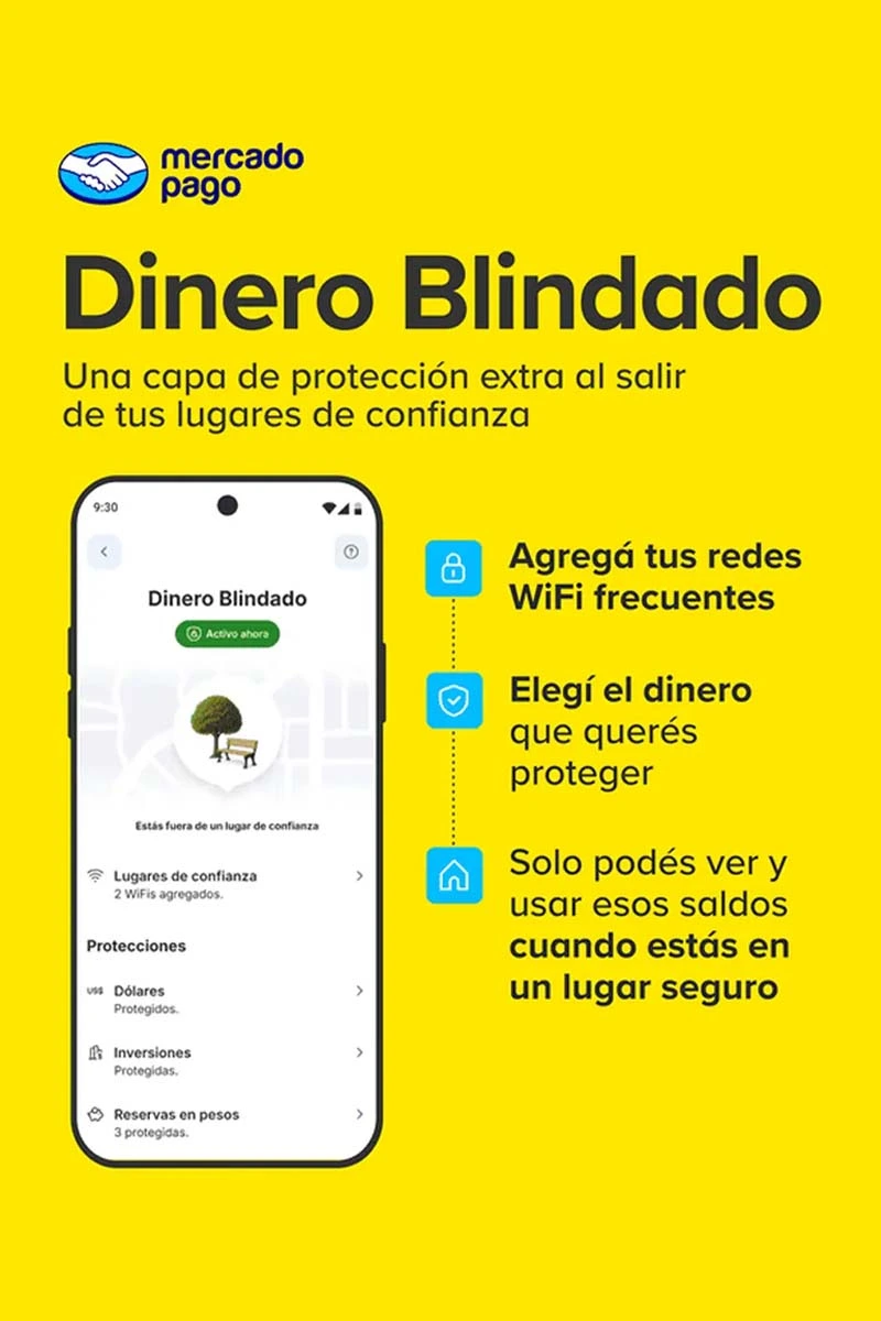 Qué es Dinero Blindado y qué operaciones protege en Mercado Pago