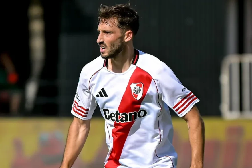 Another departure from River?: Matías Viña is being closely followed by two European clubs