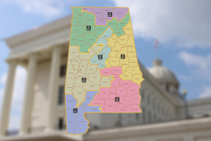 Another victory for the Republican Party: The Court allowed Alabama to discard its racially-based electoral map.