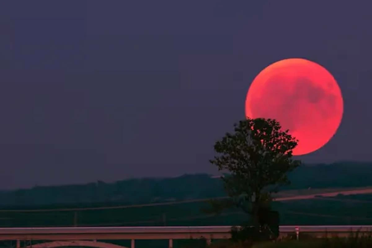 El eclipse lunar será visible desde todo el país durante la noche del jueves 27 de agosto