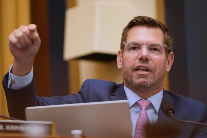 The seven-time Democratic Congressman Eric Swalwell