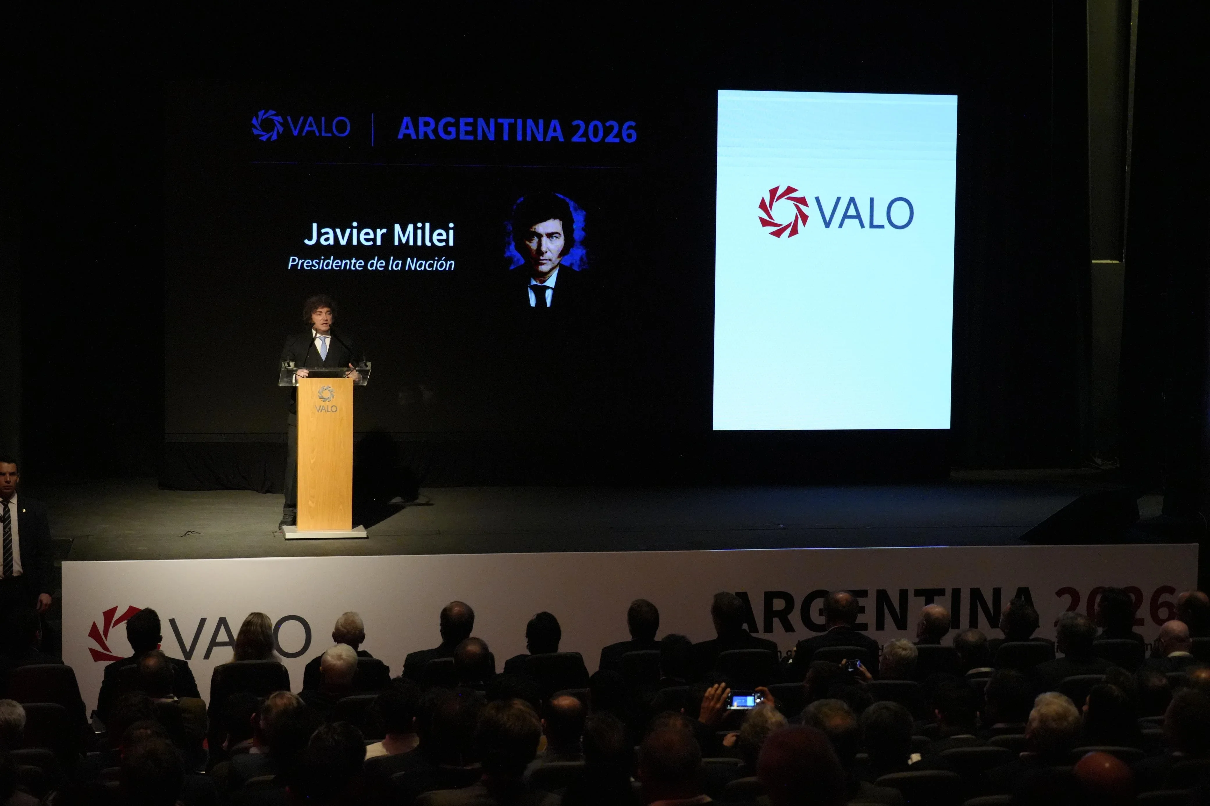 El presidente Javier Milei.