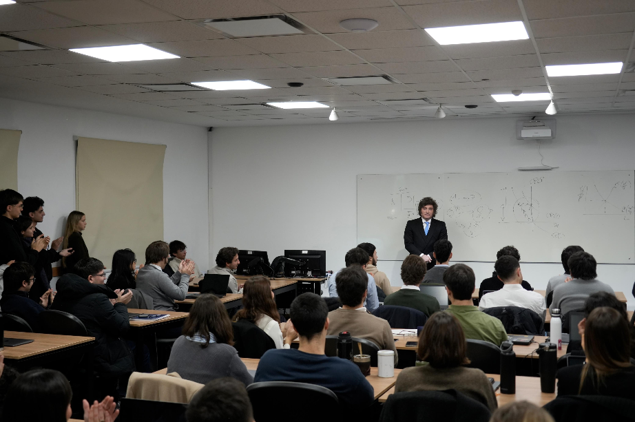 El presidente Javier Milei.