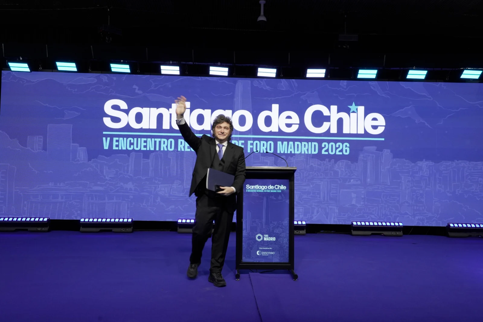 Milei llamó a consolidar una alianza internacional de derecha en defensa de la libertad