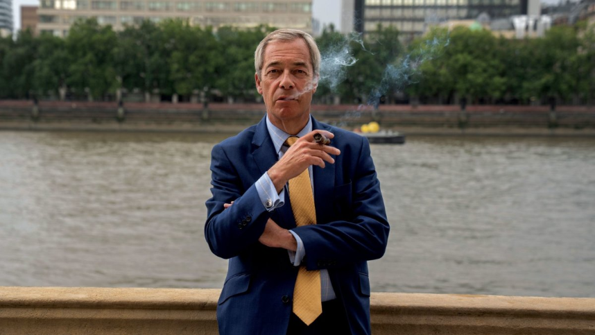 El cataclismo dentro del Partido Laborista se da en el marco del gran presente del partido de derecha comandado por Nigel Farage