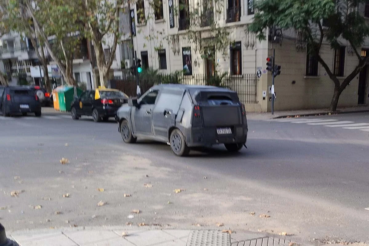 Las fotos del Fiat Argo 2027 fueron tomadas en Rosario