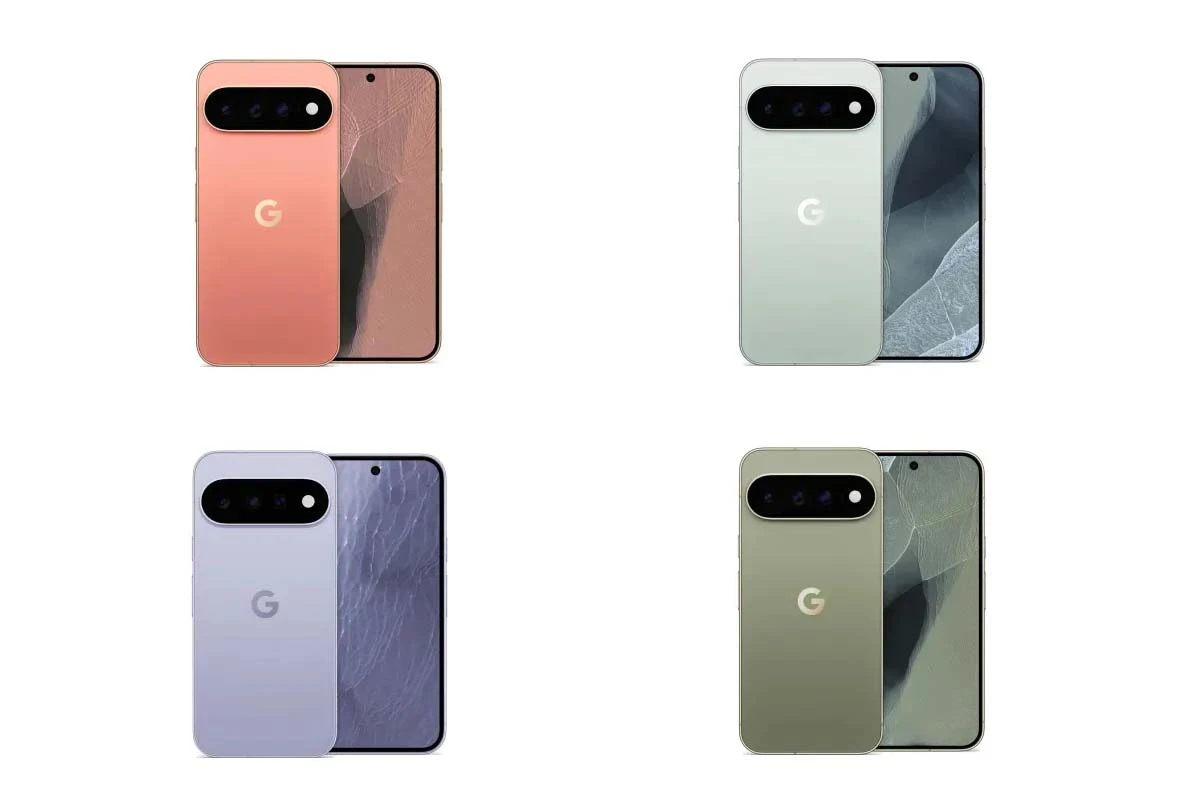 The filtered colors of the Pixel 11 Pro and the Pixel 11 Pro Fold