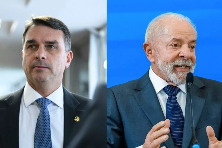Flavio Bolsonaro supera al dictador Lula da Silva en una nueva encuesta de Brasil