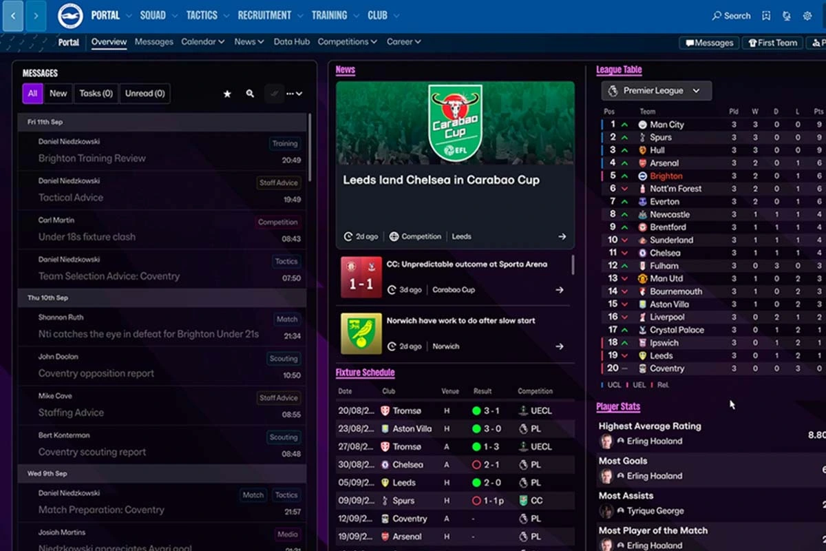 Qué novedades incluye Football Manager 27