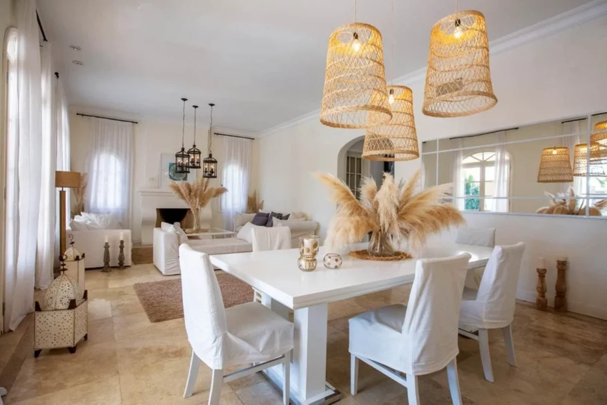 El interior de la casa de Florencia Peña