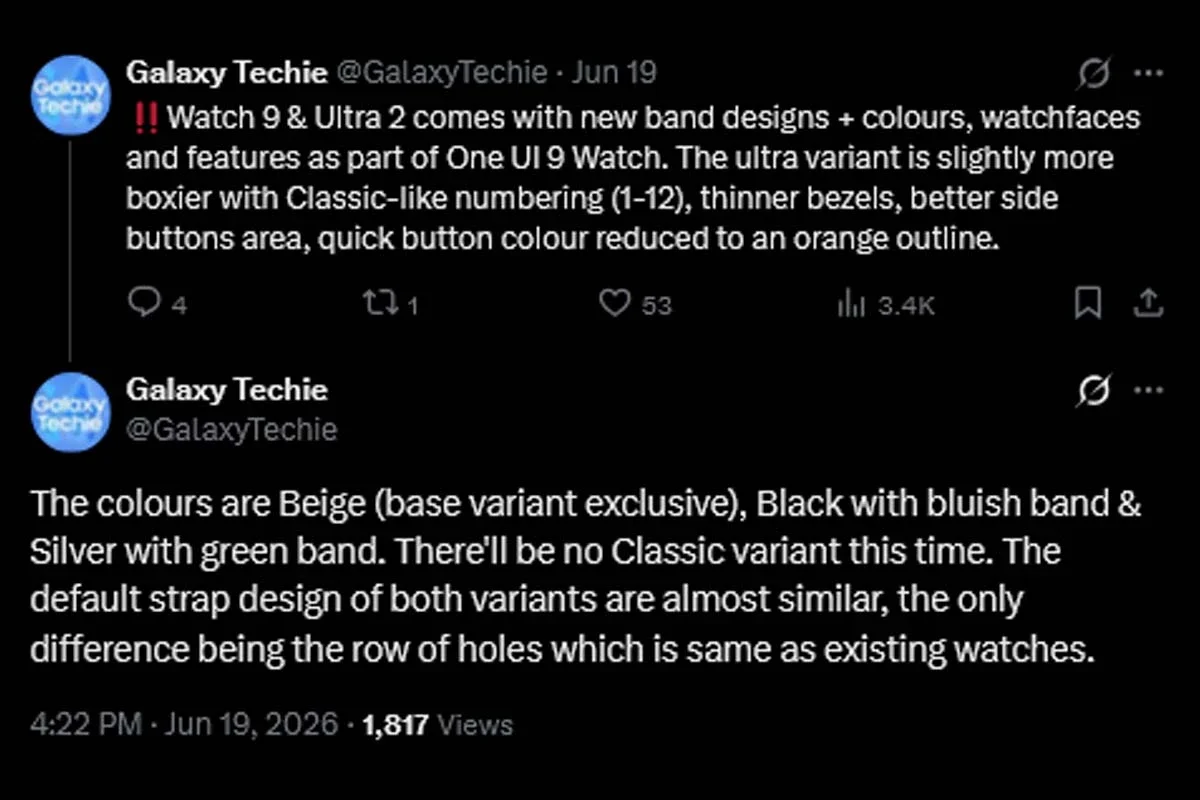 Qué cambios tendría el Galaxy Watch Ultra 2