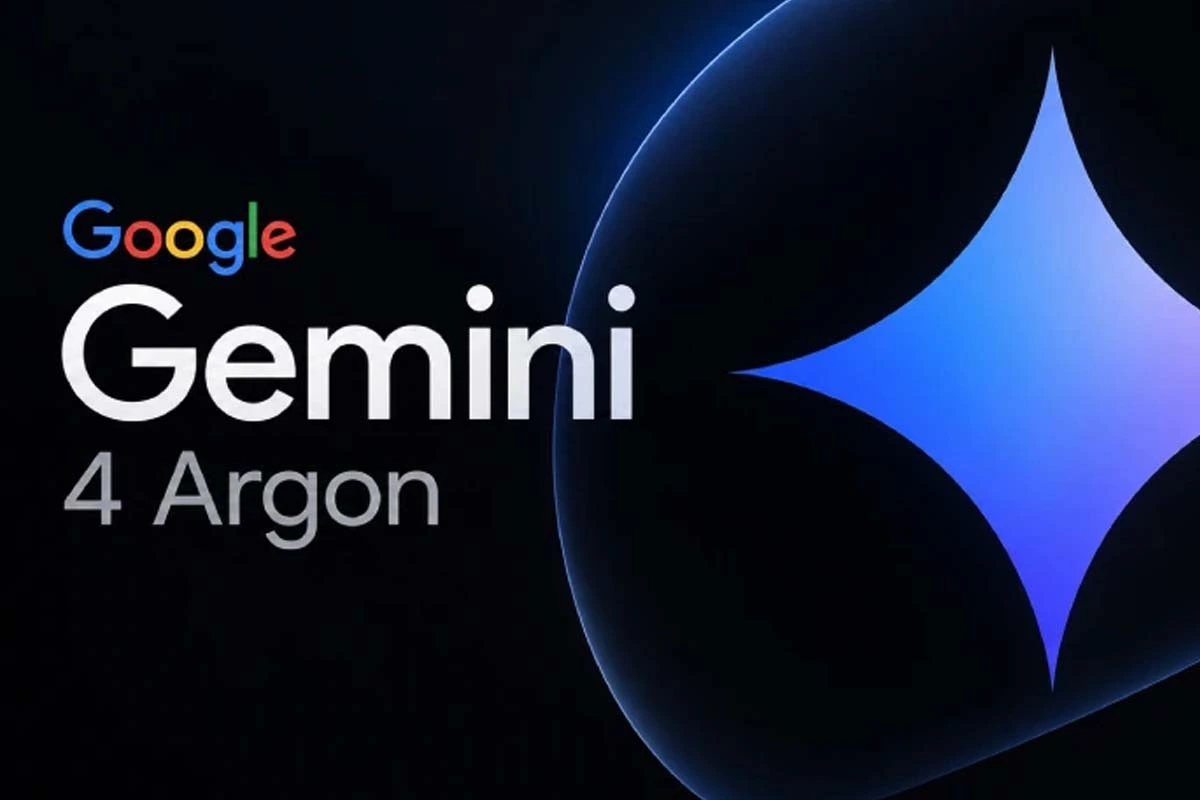 Gemini 4 Argon is Google's new artificial intelligence model