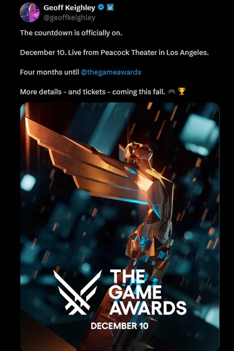 The Game Awards busca consolidarse como un gran espectáculo